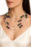 Collana Luisa Della Salda Donna in Argento Agata 0124-LPBV150